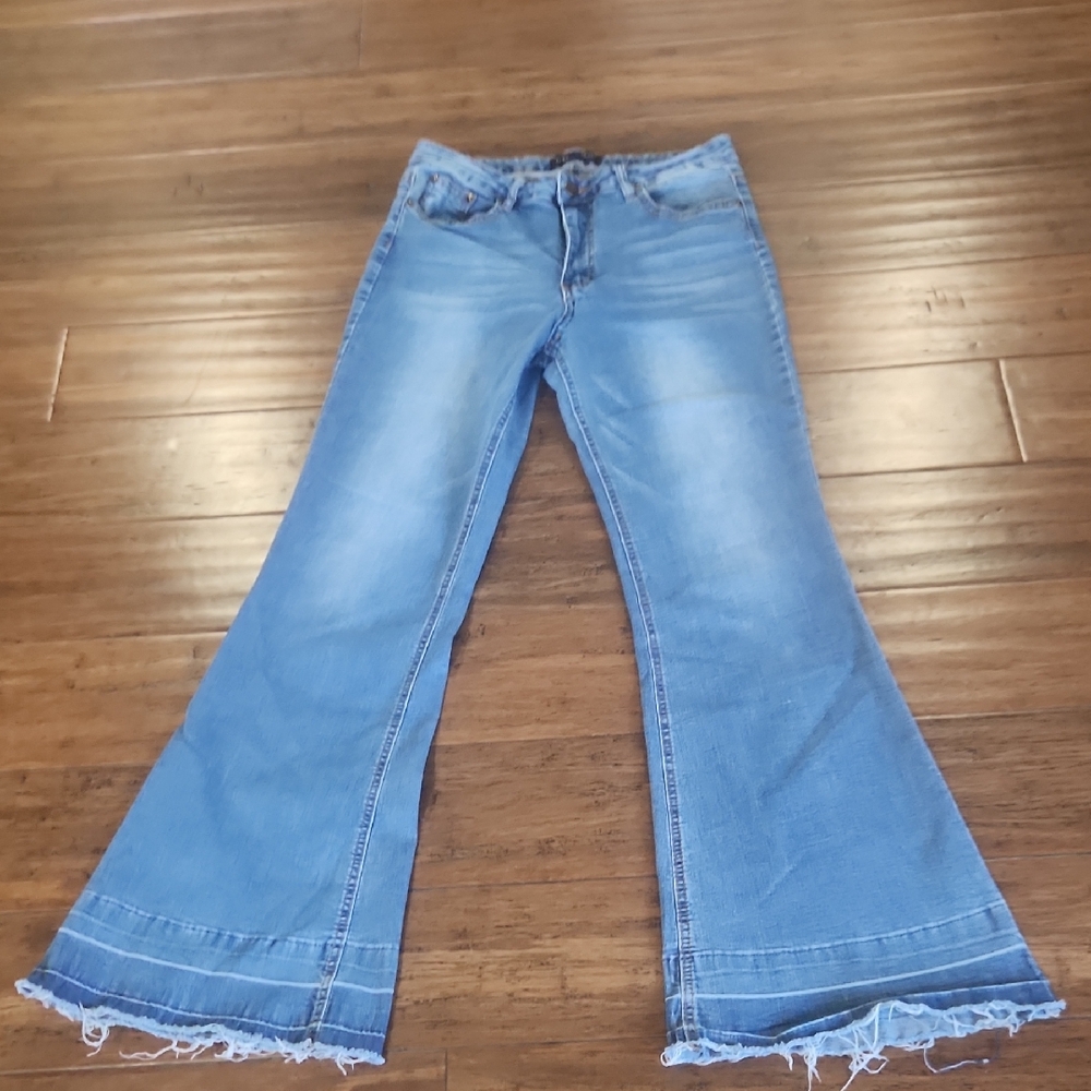 Almost Famous Light Blue Flare Jeans